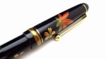Photo1: AGJ Original Maki-e Fountain Pen #03 "Unkin" Sparkling Togidashi Taka Maki-e Kyoto Japan Wa (1)