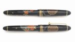 Photo3: AGJ Original Maki-e Fountain pen #31 "Setsugekka" Sparkling Togidashi Taka Maki-e Kyoto Japan Wa (3)