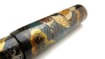 Photo9: AGJ Original Maki-e Fountain pen #41 "Pirates" Sailor Naginata Sparkling Togidashi Taka Maki-e Kyoto Japan Wa (9)