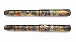 Photo3: AGJ Original Maki-e Fountain pen #42 "Budda(Buddhism) Bosatsu of Japan Cultural Property" Sailor King of Pen Sparkling Togidashi Taka Maki-e Kyoto Japan Wa (3)