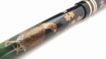 Photo9: AGJ Original Maki-e Fountain pen #51 "Japanese Pheasant and Cherry Blossom" Sparkling Togidashi Taka Maki-e Kyoto Japan Wa (9)