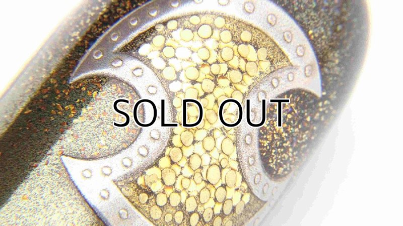 Photo8: AGJ Original Maki-e Fountain pen #53 "Koban (Japanese old coin)" Sailor King of Pen KOP Sparkling Togidashi Taka Maki-e Kyoto Japan Wa (8)