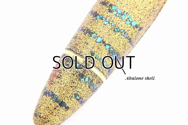 Photo8: AGJ Original Maki-e Fountain pen #61 "Heron" Sailor 21K nib Sparkling Togidashi Taka Maki-e Kyoto Japan Wa (8)