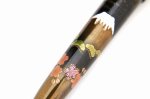 Photo10: AGJ Original Maki-e Fountain pen #65 "Double Cranes with Mt. Fuji" Sailor KOP Togidashi Taka Maki-e Kaga Japan Wa (10)