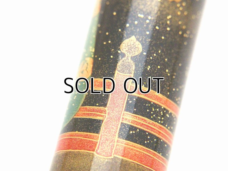 Photo10: AGJ Original Maki-e Fountain pen #72 "Night Ume (Japanese apricot)" Sailor KOP Togidashi Taka Maki-e Kaga Japan Wa (10)