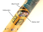 Photo14: AGJ Original Maki-e Fountain pen #75 "Pirate ship" Sailor KOP Togidashi Taka Maki-e Kyoto Japan Wa (14)