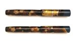 Photo4: AGJ Original Maki-e Fountain pen #77 "Mt. Fuji and Kinkakuji Temple" Sailor Togidashi Taka Maki-e Kyoto Japan Wa (4)