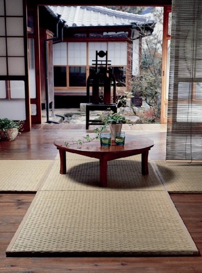 Photo2: Japanese Floor Carpet(Monn-Weaving) "Star"