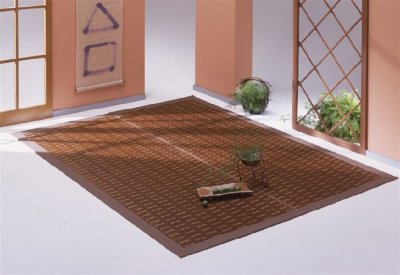 Photo2: Japanese floor carpet(Monn-Weaving) "Kasumi" Rug