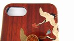 Photo3: AGJ Original Maki-e iPhone Hard Case Cover "Cranes Taka Maki-e" for iPhone 7 / iPhone 8 (3)