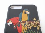 Photo3: AGJ Original Maki-e iPhone Case Cover "Parrot" for iPhone 7 Plus / 8 Plus (3)