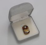 Photo2: Pendant "Pearl to Butterfly" Maki-e Jewelry Amber Japanese (2)