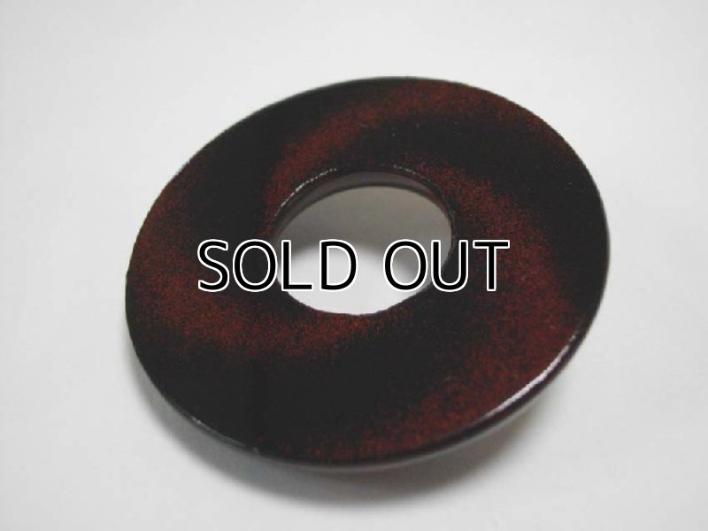 Photo4: Pendant “Snow, Moon, and Flowers” (Setsugetsuka) Maki-e  Jewelry Urushi Japanese (4)