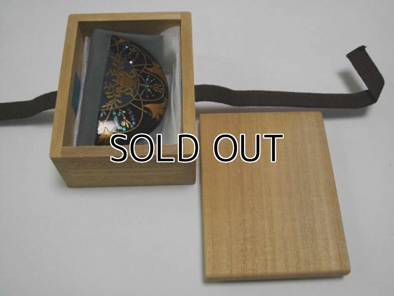 Photo5: Pendant Brooch "Egypt" Maki-e Jewelry Japanese (5)