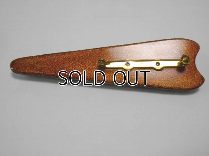 Photo4: Brooch "The dew of the Basho(Japanese fiber banana)" Maki-e Jewelry Japanese (4)