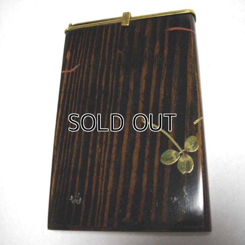 Photo4: Card case "Various Leaves" Maki-e Jewelry Japanese (4)