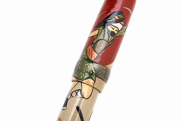 AGJ Maki-e Fountain Pen Ninja04