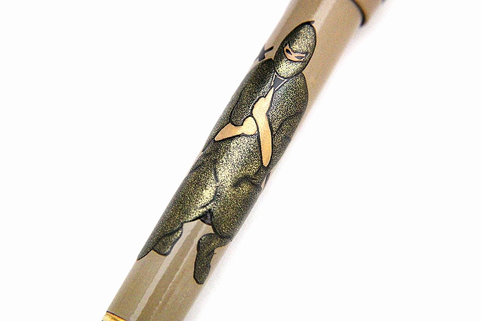 AGJ Maki-e Fountain Pen Ninja08