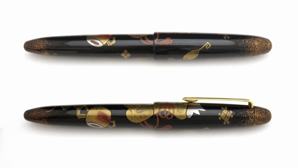 AGJ Maki-e Fountain Pen Takara Zukushi2