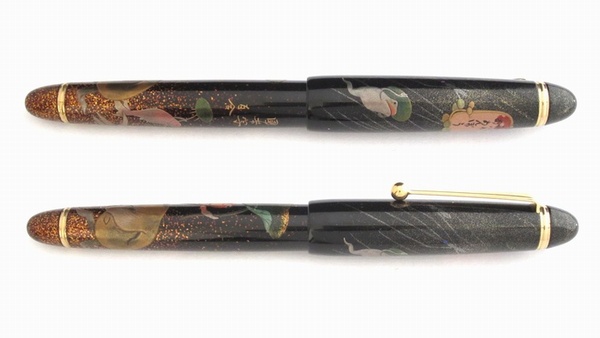 AGJ Maki-e Fountain Pen Goldfish02