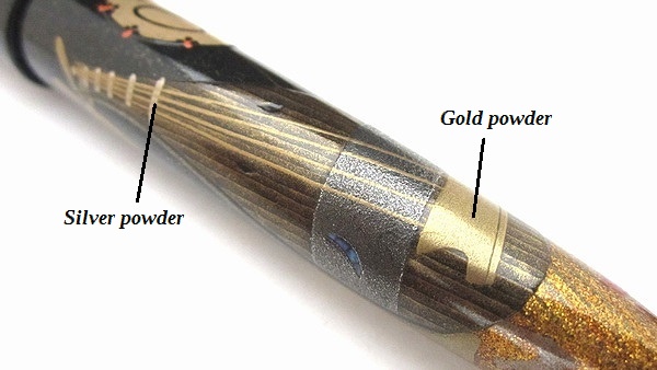 AGJ Maki-e Fountain Pen Court Musical Instrument15