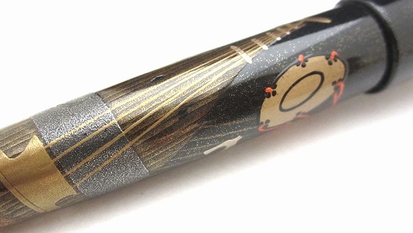 AGJ Maki-e Fountain Pen Court Musical Instrument16