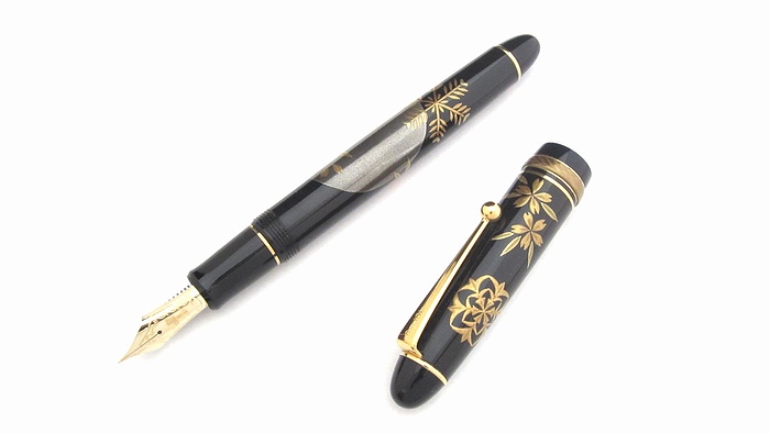 AGJ Maki-e Fountain Pen Setsugekka01