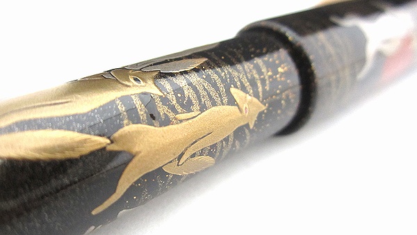 AGJ Maki-e Fountain Pen Fox wedding17