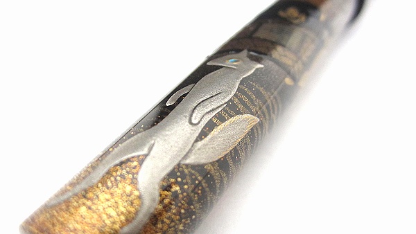 AGJ Maki-e Fountain Pen Fox wedding19