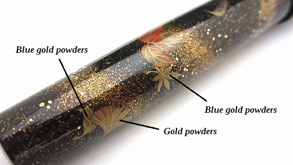 AGJ Maki-e Fountain Pen Karasu Tengu12