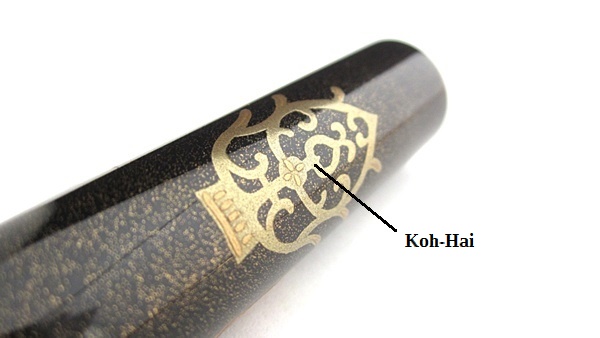 AGJ Maki-e Fountain Pen Buddhist statue07