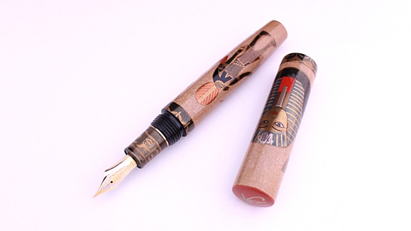 AGJ Maki-e Fountain Pen Tutankhamun01