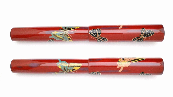 AGJ Maki-e Fountain Pen Butterfly02