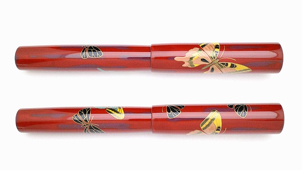 AGJ Maki-e Fountain Pen Butterfly03