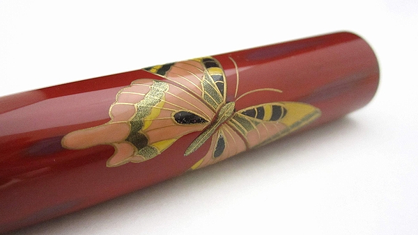 AGJ Maki-e Fountain Pen Butterfly05