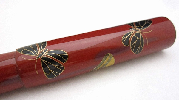 AGJ Maki-e Fountain Pen Butterfly06