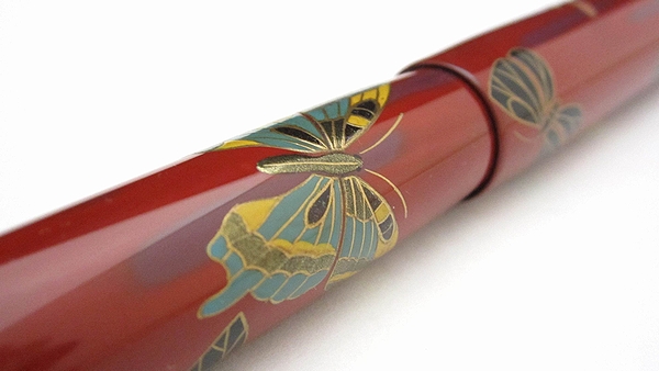 AGJ Maki-e Fountain Pen Butterfly09