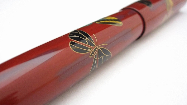 AGJ Maki-e Fountain Pen Butterfly11