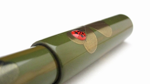 AGJ Maki-e Fountain Pen Ladybug05