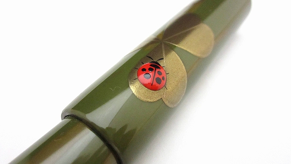 AGJ Maki-e Fountain Pen Ladybug06