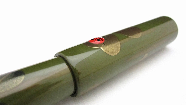 AGJ Maki-e Fountain Pen Ladybug07