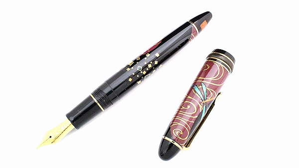 AGJ Maki-e Fountain Pen Dragonfly01