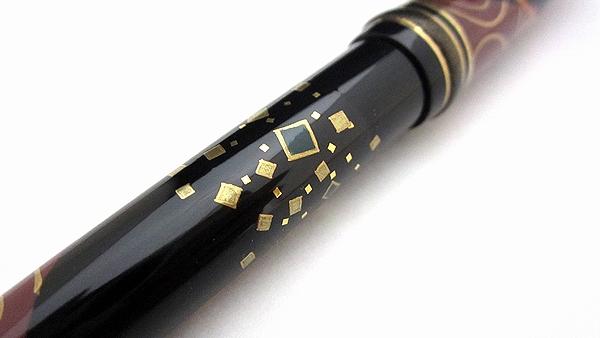 AGJ Maki-e Fountain Pen Dragonfly06