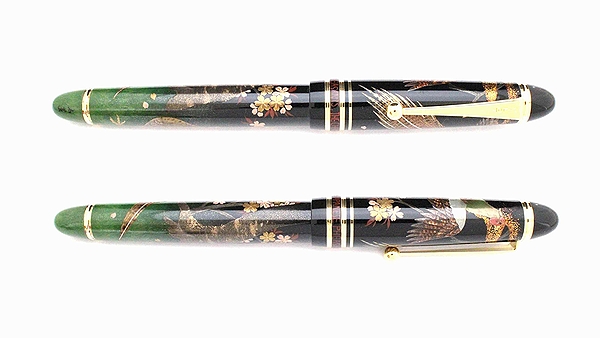 AGJ Maki-e Fountain Pen Japanese Pheasant Cherry Blossom03