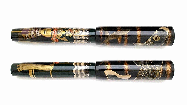 AGJ Maki-e Fountain Pen kabuto02