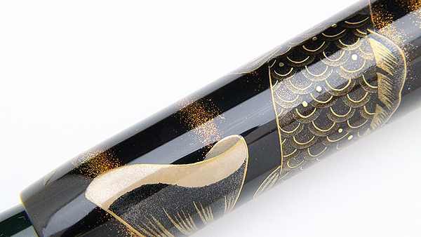 AGJ Maki-e Fountain Pen kabuto05