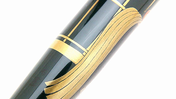 AGJ Maki-e Fountain Pen kabuto13