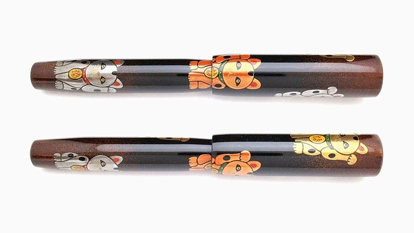 AGJ Maki-e Fountain Pen Manekineko02