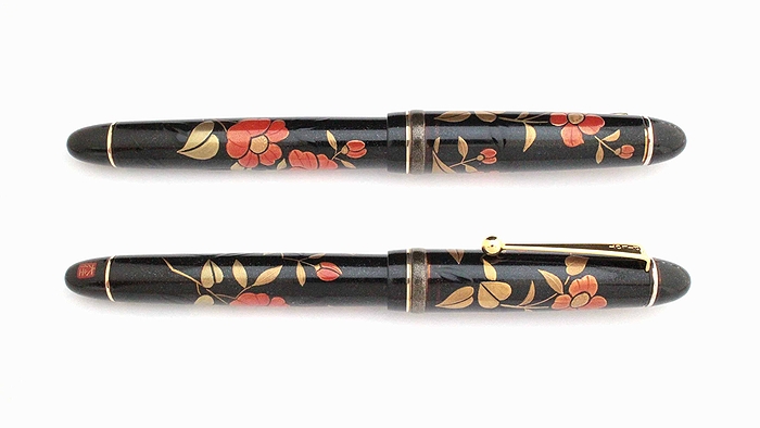 AGJ Maki-e Fountain Pen Camellia02