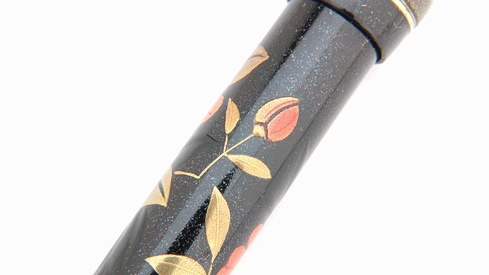 AGJ Maki-e Fountain Pen Camellia10